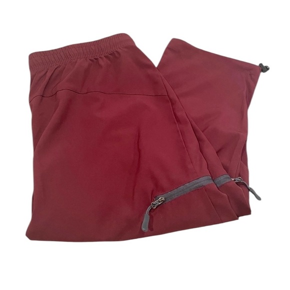 Dark Maroon Red Scrub Comfy Pants Size Medium - Picture 4 of 8